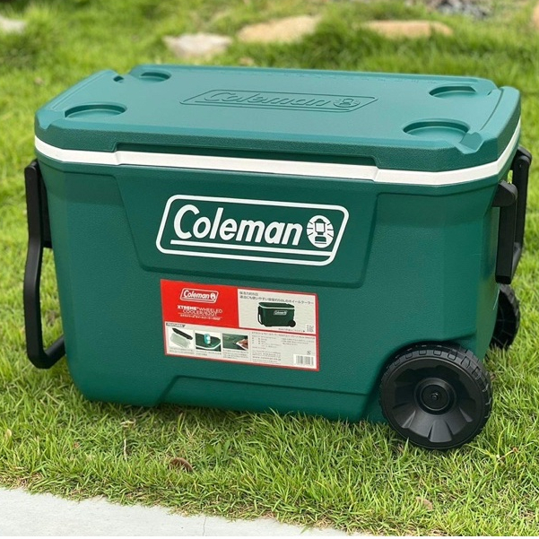 กระติกน้ำแข็ง Coleman Xtreme Wheel Cooler 62Qt Evergreen