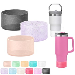 ยางรองแก้วกากเพชรแบบสูง (กว้าง7.5 เซนติเมตร) ปลอกซิลิโคน ป้อ…