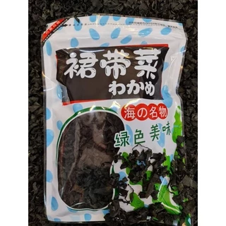 สาหร่ายวากาเมะ สาหร่ายทะเล อบแห้ง ขยายได้ 10เท่า Foodee 裙带菜 Malamart