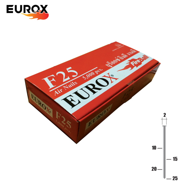 EUROX ลูกแม็ก สำหรับเครื่องยิงแม็ก F30  หรือ เครื่องยิงแม็ก F50