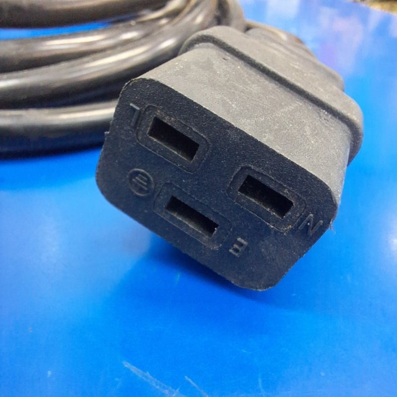 สาย AC POWER CORD IEC C19-C20 (3 x 1.5 sq.mm) 16AWG 1.8M / 3M (16A) - รูปที่ 4