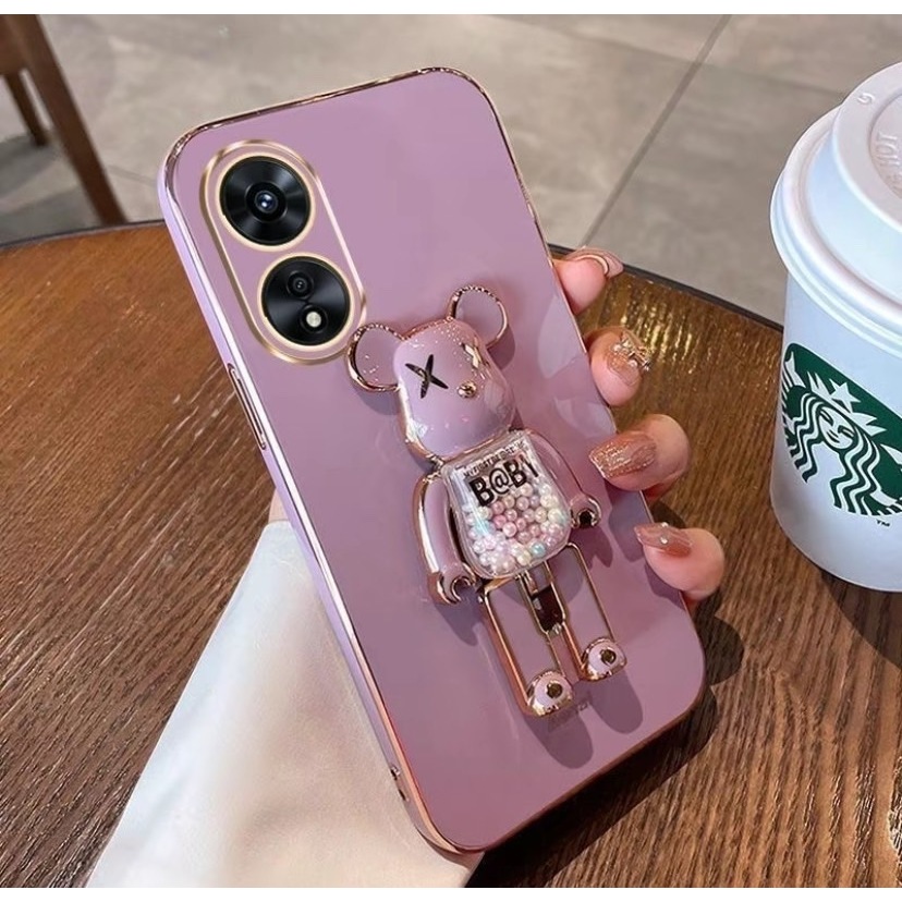 เคสโทรศัพท์มือถือ สำหรับรุ่น Vivo V30E Y28 4G / Y28 5G เคส น้องหมี ตั้งได้ Case
