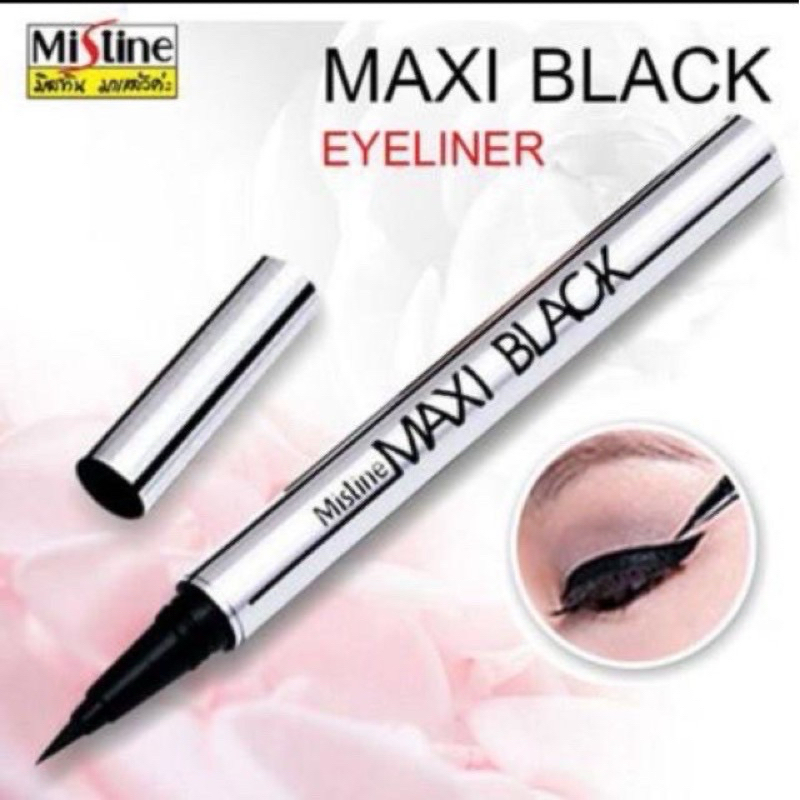 Mistine Maxi Black Eyeliner ขนาด1gหมดอายุปี26