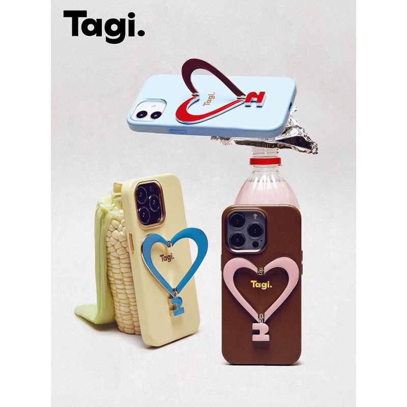 Tagi Phone Case เคสโทรศัพท์ หัวใจ 15promax พร้อมส่ง รุ่นอื่นๆpreorder