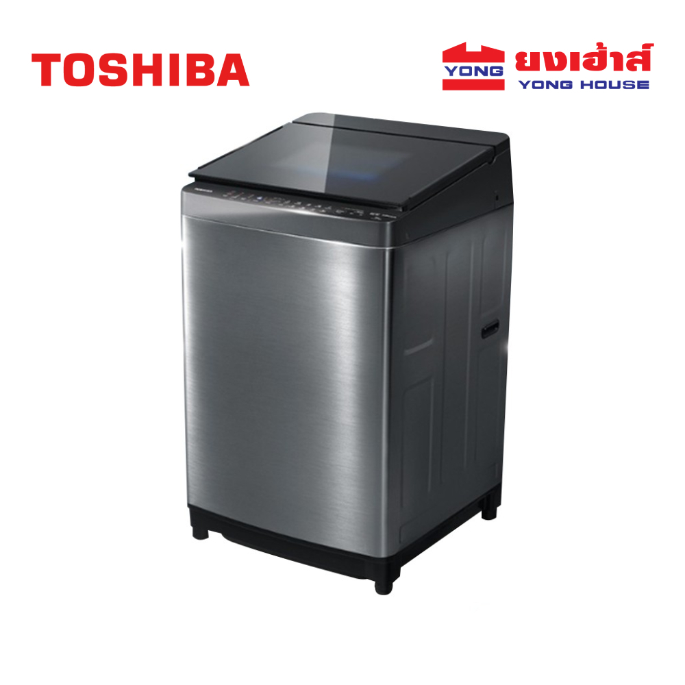 Toshiba เครื่องซักผ้า เครื่องซักผ้าฝาบน รุ่นAW-DG1500WT (KK) 14kg.