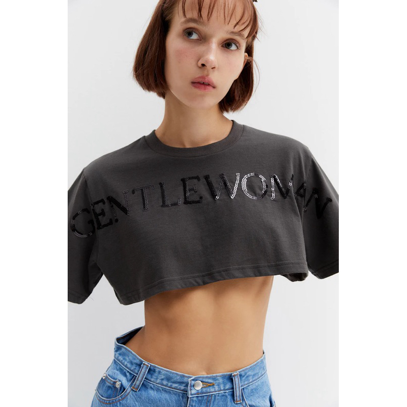 ✅ รับหิ้ว ✅ GENTLEWOMAN MIDNIGHT MIST CROP TOP  พร้อมส่งของแท้💯 ออกช็อปโดยตรง