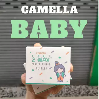 Camella Baby 2-Way Powder Bright (Refill) แป้งคาเมลล่า เบบี้ ทูเวย์ เพาเดอร์ ไบรท์ (รีฟืล)