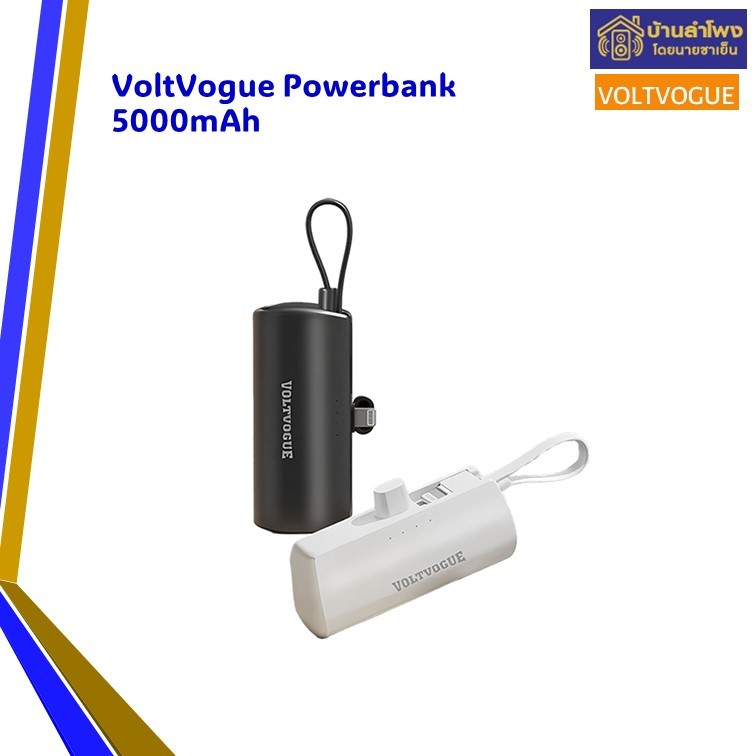 VoltVogue Mini Powerbank 5000mAh
