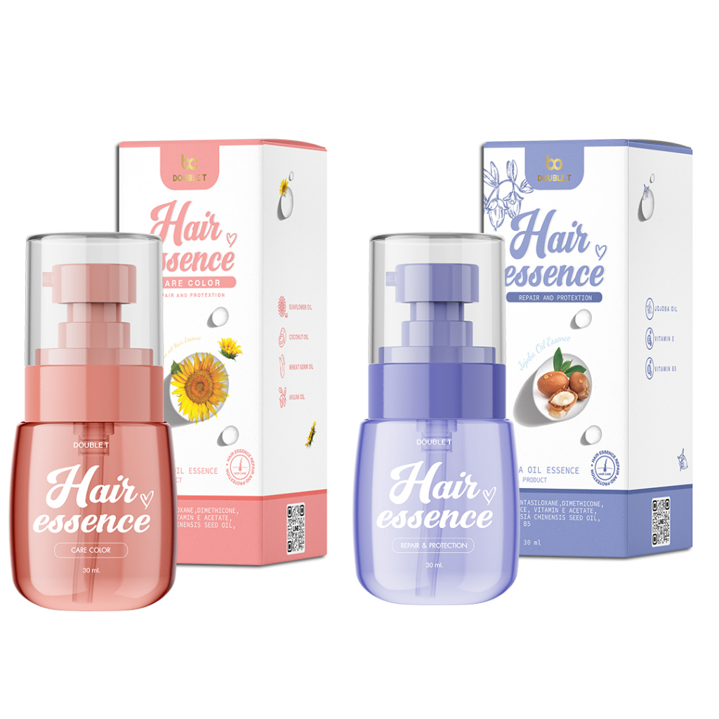 เอสเซ้นส์บำรุงผม Hair Essence แฮร์เอสเซ้นส์ดับเบิ้ลที เร่งผมยาว [1ขวด][30ml.]