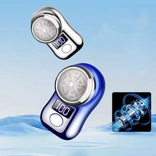 เครื่องโกนหนวดไฟฟ้าแบบพกพา Mini USB ชาร์จ Men's Travel Home …