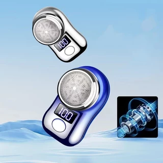 เครื่องโกนหนวดไฟฟ้าแบบพกพา Mini USB ชาร์จ Men's Travel Home กันน้ำไร้สาย Mini เครื่องโกนหนวดแบบพกพา