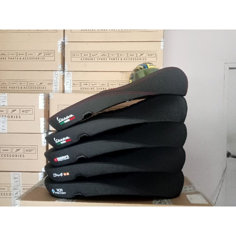หนังหุ้มเบาะเวสป้าSprint,Primavera125-150 (2015-ปัจจุบัน) ใส่ได้ทั้งเบาะทรงเดิมและเบาะปาด ราคา ถูกที่สุด ดีลบีเคเค แกลเลอรีภาพที่ 3
