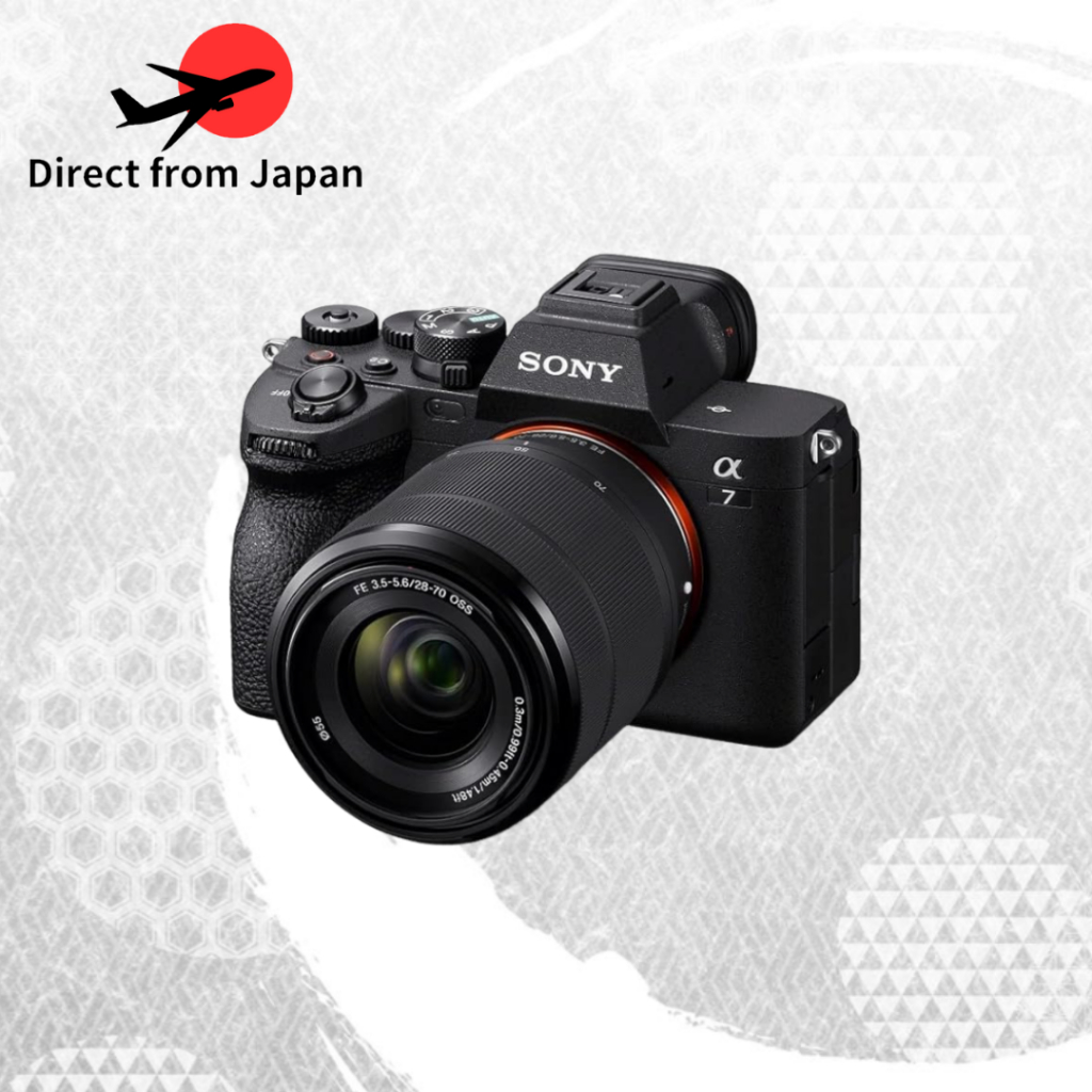 กล้องเลนส์เดี่ยวมิเรอร์เลสฟูลไซส์ SONY α7IV ชุดเลนส์ซูม (รวมเลนส์: SEL2870) สีดำ ILCE-7M4K [ส่งตรงจา