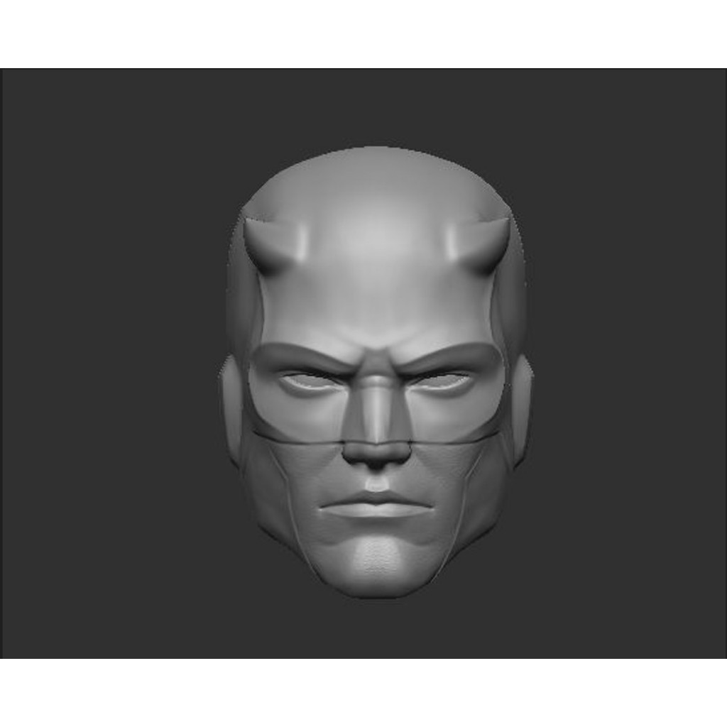 Daredevil - Headsculpt for Action Figures 3D print model 3D print model