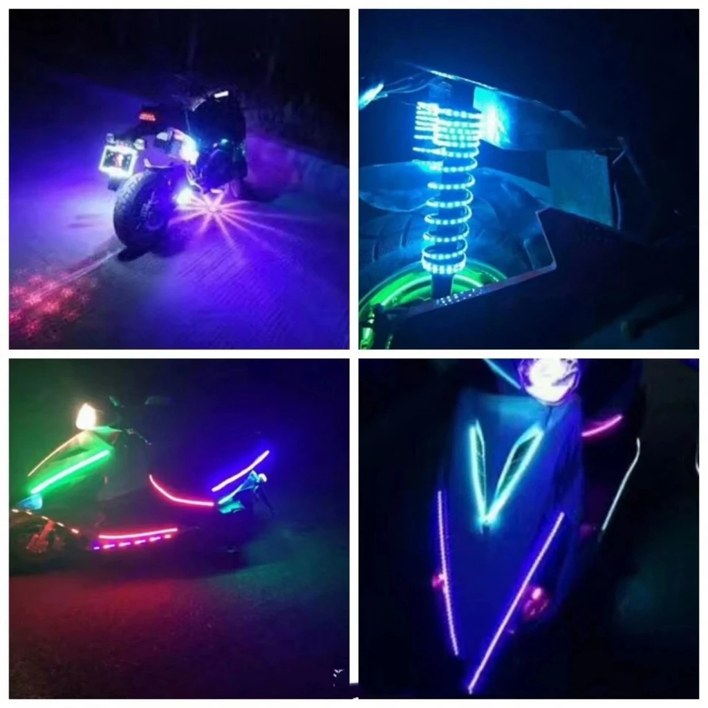 ไฟมะรุม 12V ไฟเส้น LED แต่งรถยนต์ มอเตอร์ไซค์ thumbnail 6