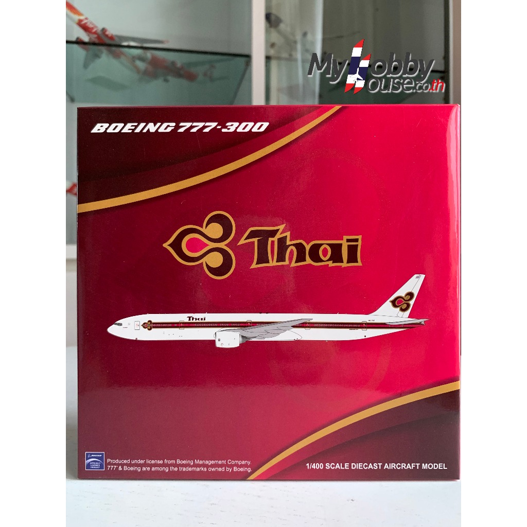 Thai Airways (FD) B777-300 (HS-TKE) JC Wings 1:400