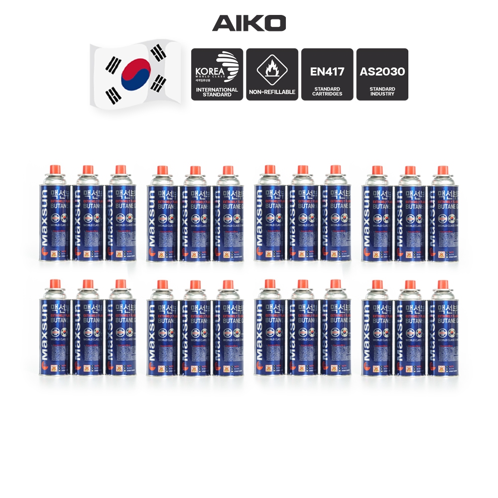 MAXSUN  MSF-3P จำนวน 24 กระป๋อง ยกลัง  นำเข้าจากเกาหลี แก๊ส แก๊สกระป๋อง gas แก๊สเกาหลี