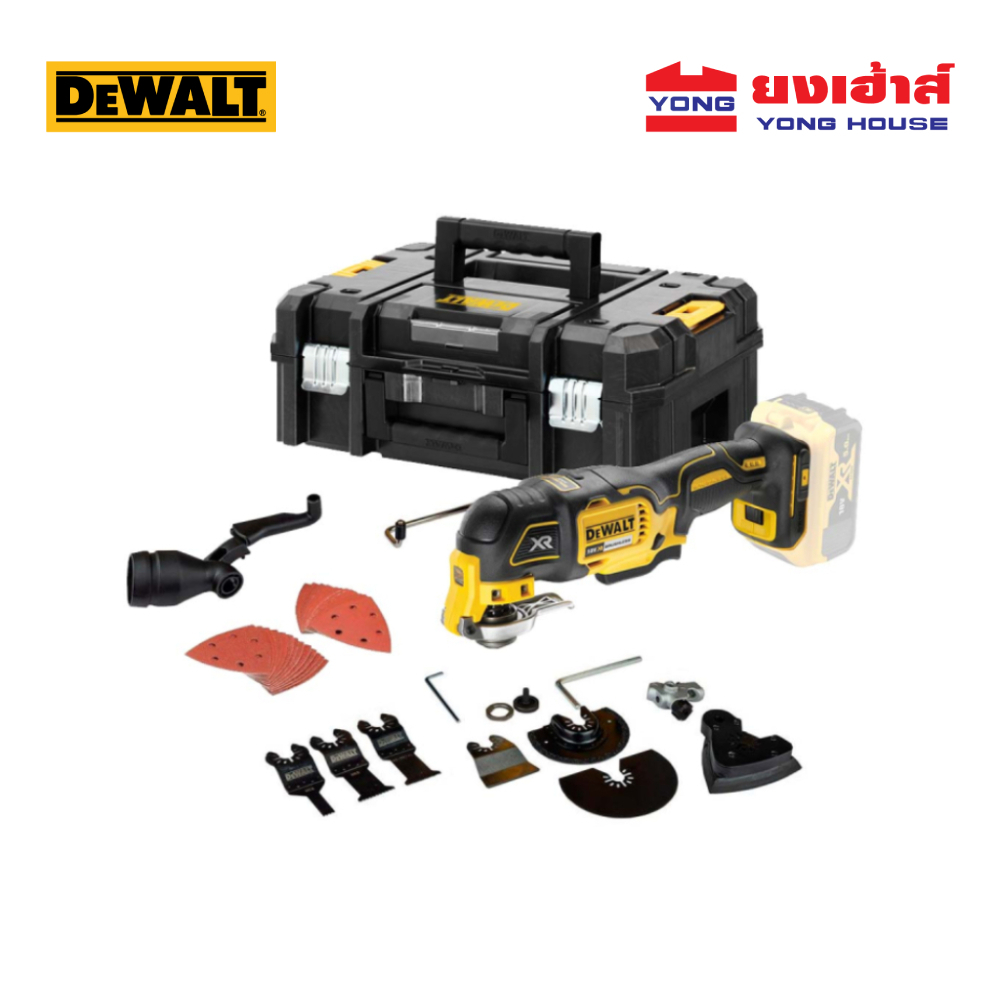 DEWALT เครื่องมืออเนกประสงค์ไร้สาย 18v รุ่น DCS356NT-XJ มอเตอร์ไร้แปรงถ่าน DCS356NT B 5035048726532