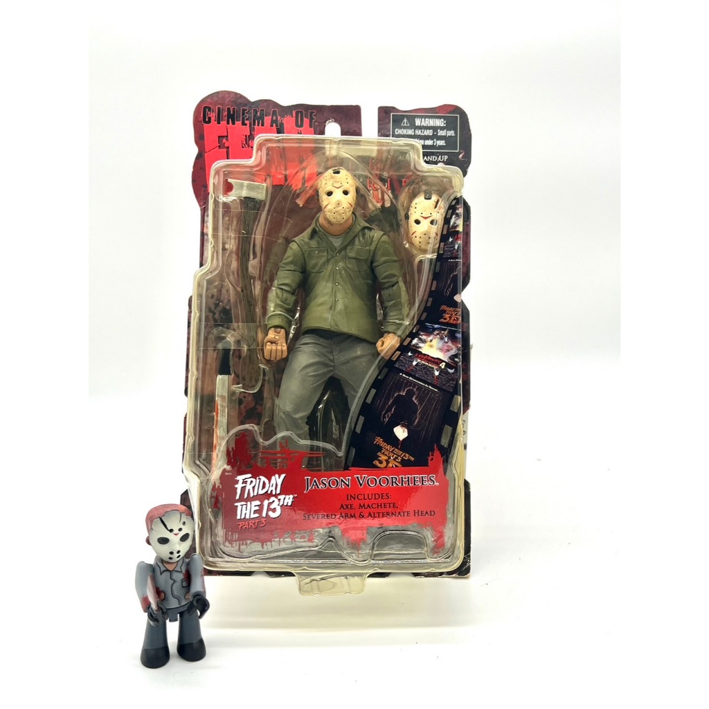 Mezco Toys Cinema Fear Friday 13th Part 3 Jason Voorhees 7” เจสัน วอฮี