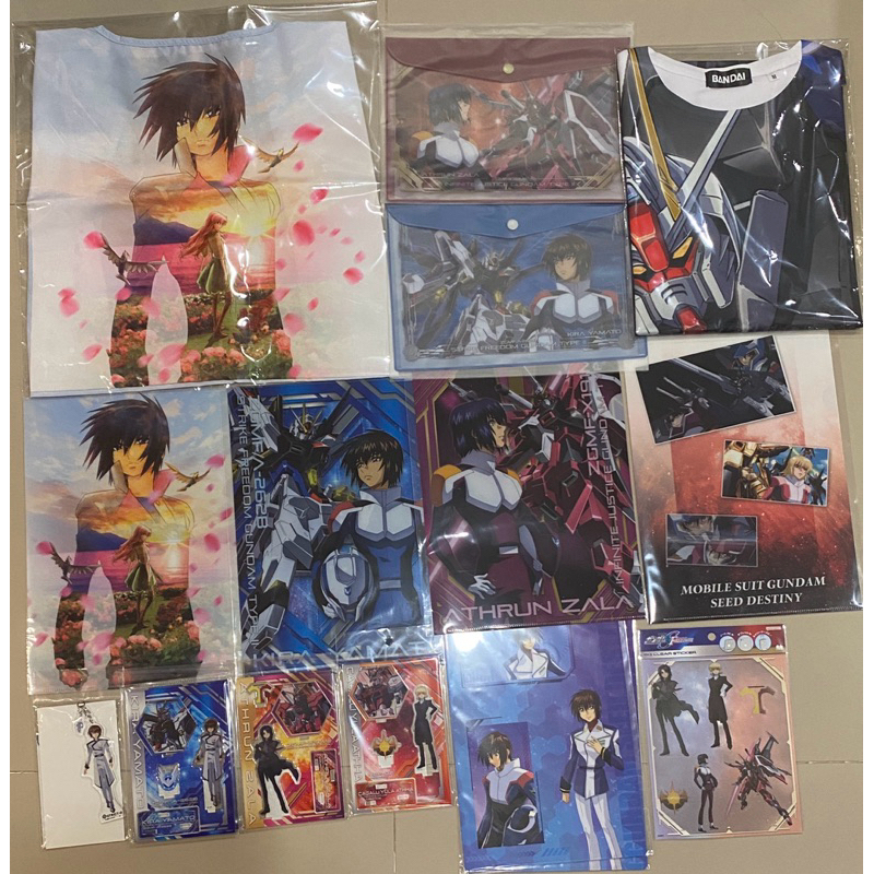 Gundam seed freedom ของที่ระลึก ลิขสิทธิแท้ lot jp ทุกชิ้น