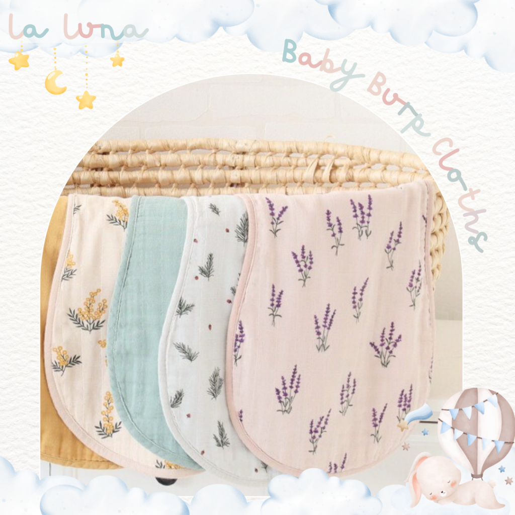 La Luna ผ้าพาดบ่าสำหรับเด็ก ผ้ารองบ่า (Baby Burp Cloth)