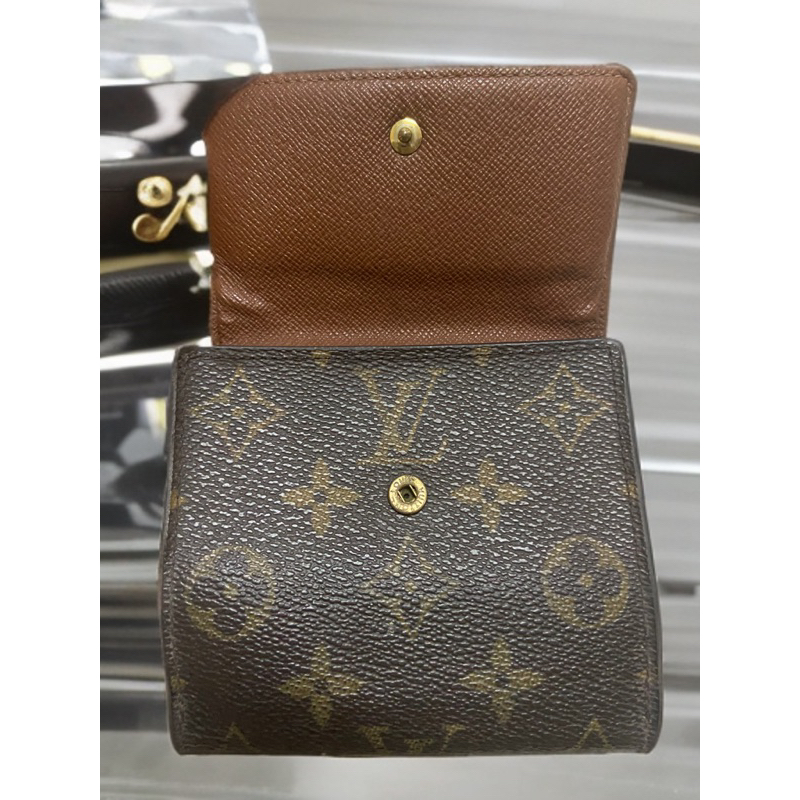 กระเป๋าสตางค์หลุยส์แท้ 3พับ Used  Lv wallet monogram