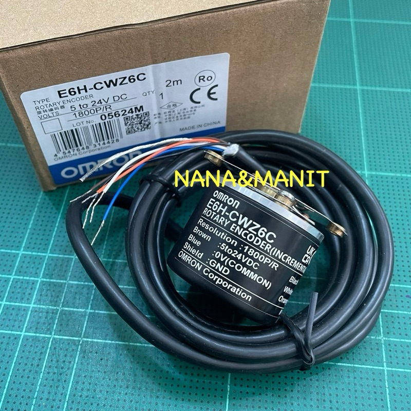 E6H-CWZ6C ROTARY ENCODER 1800P/R สินค้าพรีออเดอร์