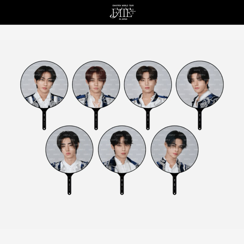 (พรี) พัด enhypen fate+ | enhypen image picket <black friday>