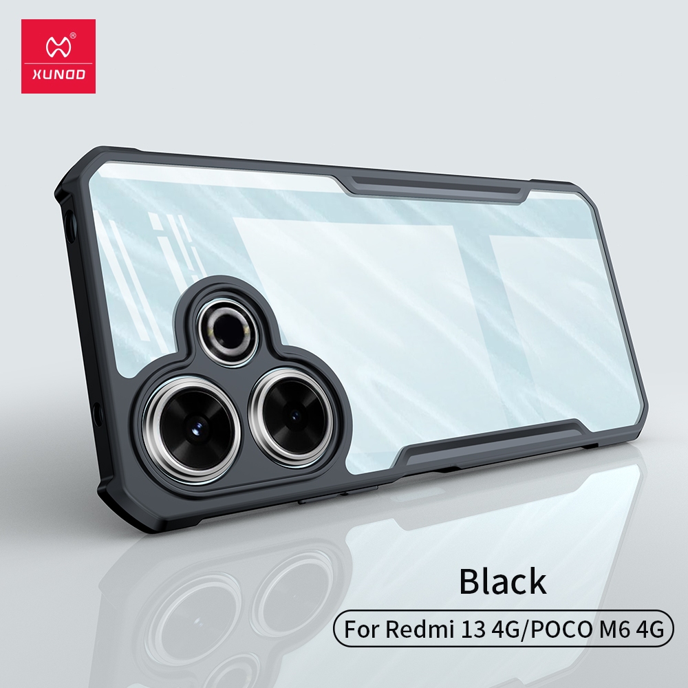 XUNDD เคส ใช้สำหรับ Poco M6 Pro Case Poco M7 Pro Poco M7 เคส กันกระแทก ป้องกันรอยขีดข่วน