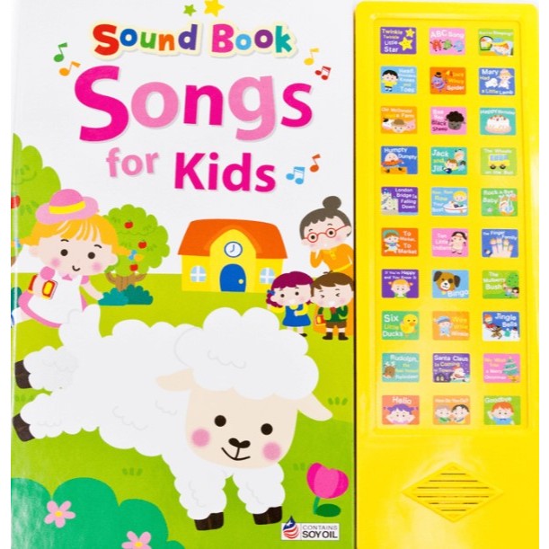 Sound Book Songs for Kids หนังสือเสียงสำหรับเด็ก