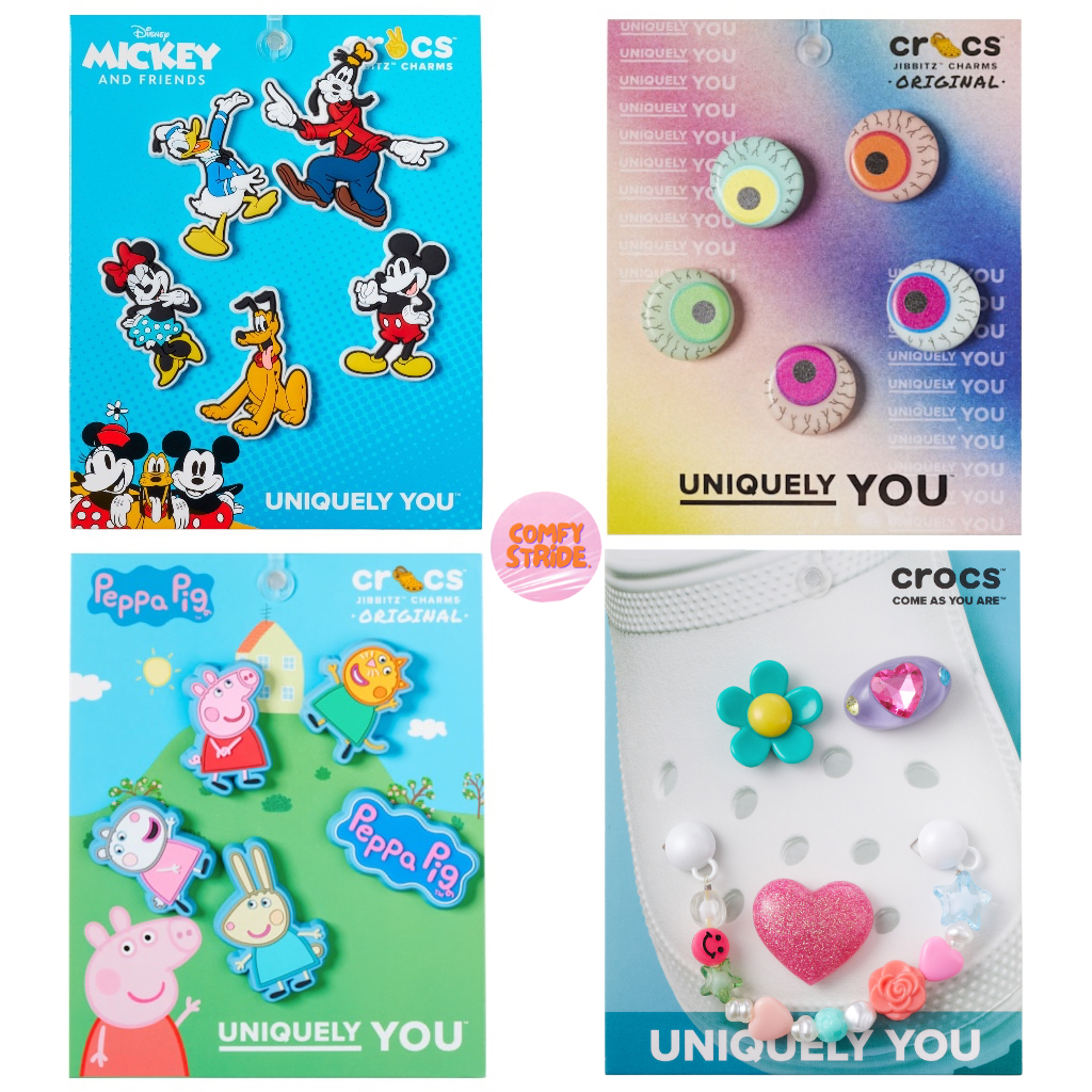 พร้อมส่ง!! ของแท้100% Crocs Jibbitz ของแท้จากอเมริกา🇺🇸