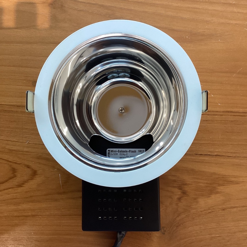 โคมไฟดาวน์ไลท์ ฝังฝ้า จากอิตาลี แบรนด์ Forma Mini-Galaxis-Flash 5917-11 2x18W หลอดG24q-2 สีขาว