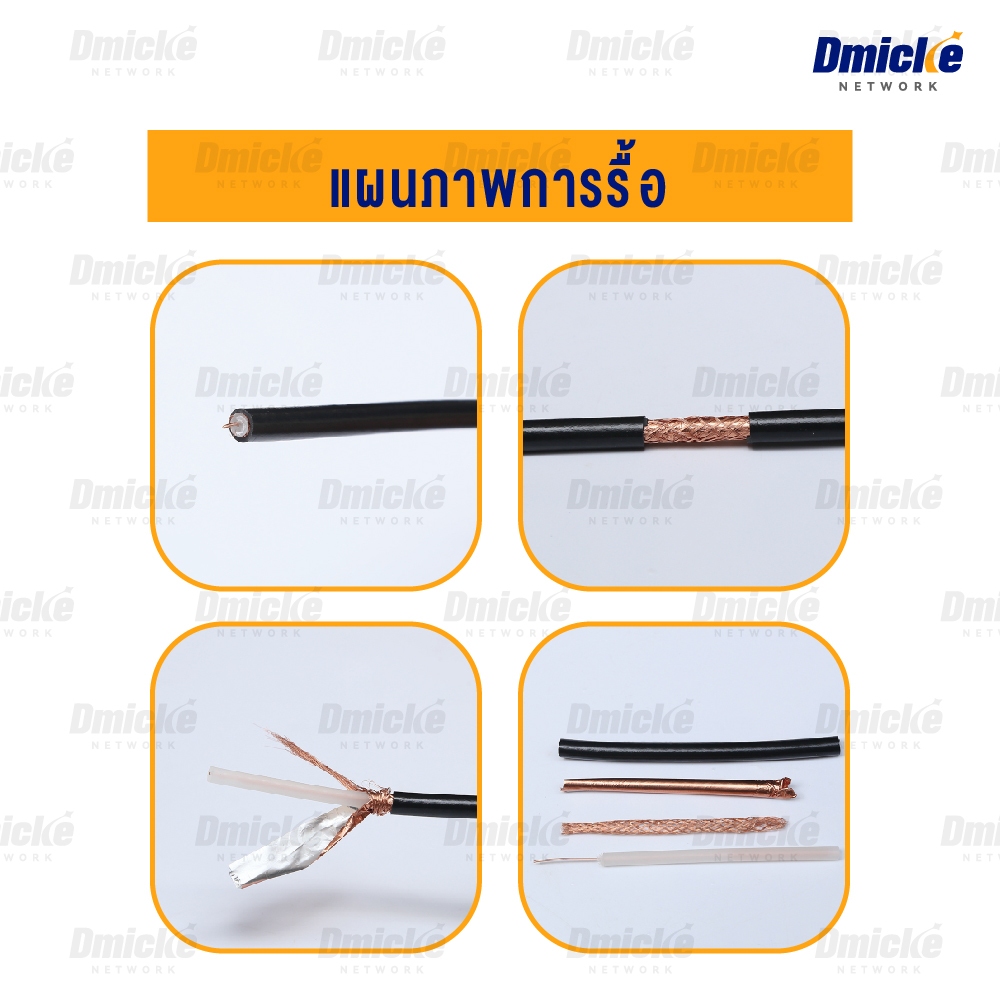 สายโคแอกเชียล ประเภทอินเทอร์เฟซ N-Male สามารถเชื่อมต่อ 2G/3G/4G เครื่องขยายเสียงมือถือ สามารถเพิ่มความถี่ 800MHz-2600MHz