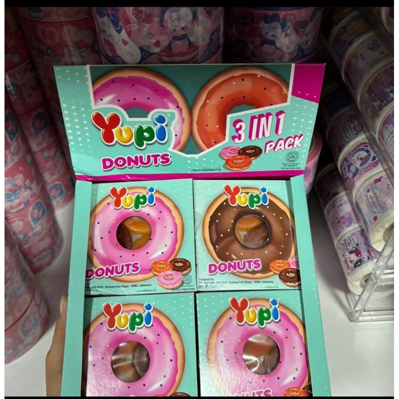 Yupi เยลลี่ยูปี้ กัมมี่ เยลลี่วุ้นเคราติน สำเร็จรูปกลิ่นผลไม้ ขนมเคี้ยวหนึบ Gummy Burger Pizza Cola Stawberry Burger Bea ราคา ถูกที่สุด ดีลบีเคเค แกลเลอรีภาพที่ 9