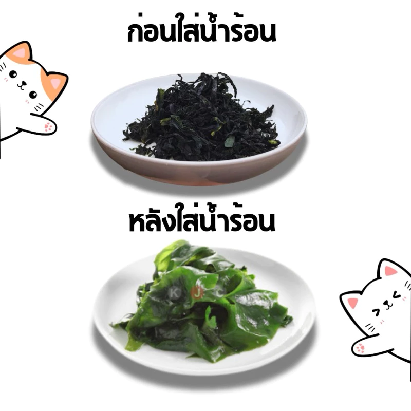 สาหร่ายวากาเมะขนาด 250g สาหร่ายทะเลอบแห้ง thumbnail 5