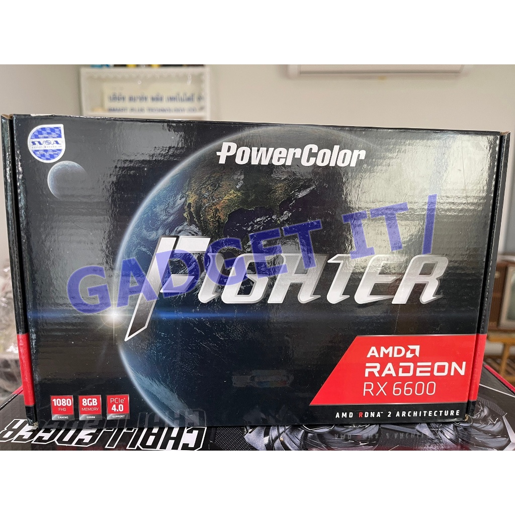 การ์ดจอ AMD RX 6600/8GB POWER COLOR FIGHTER (D6) (มือสอง สภาพใหม่) ส่งจาก กทม.