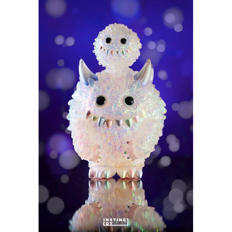 💥PRE ORDER สอบถามก่อนสั่งซื้อ💥 INSTINCTOY  Monster Fluffy & fluffy "Aurora White (G.I.D)