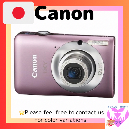 Canon Digital Camera Ixy200F  สีชมพู Ixy200F (Pk) ส่งตรงจากญี่ปุ่น มือสอง ของแท้ Made In Japan กล้อง