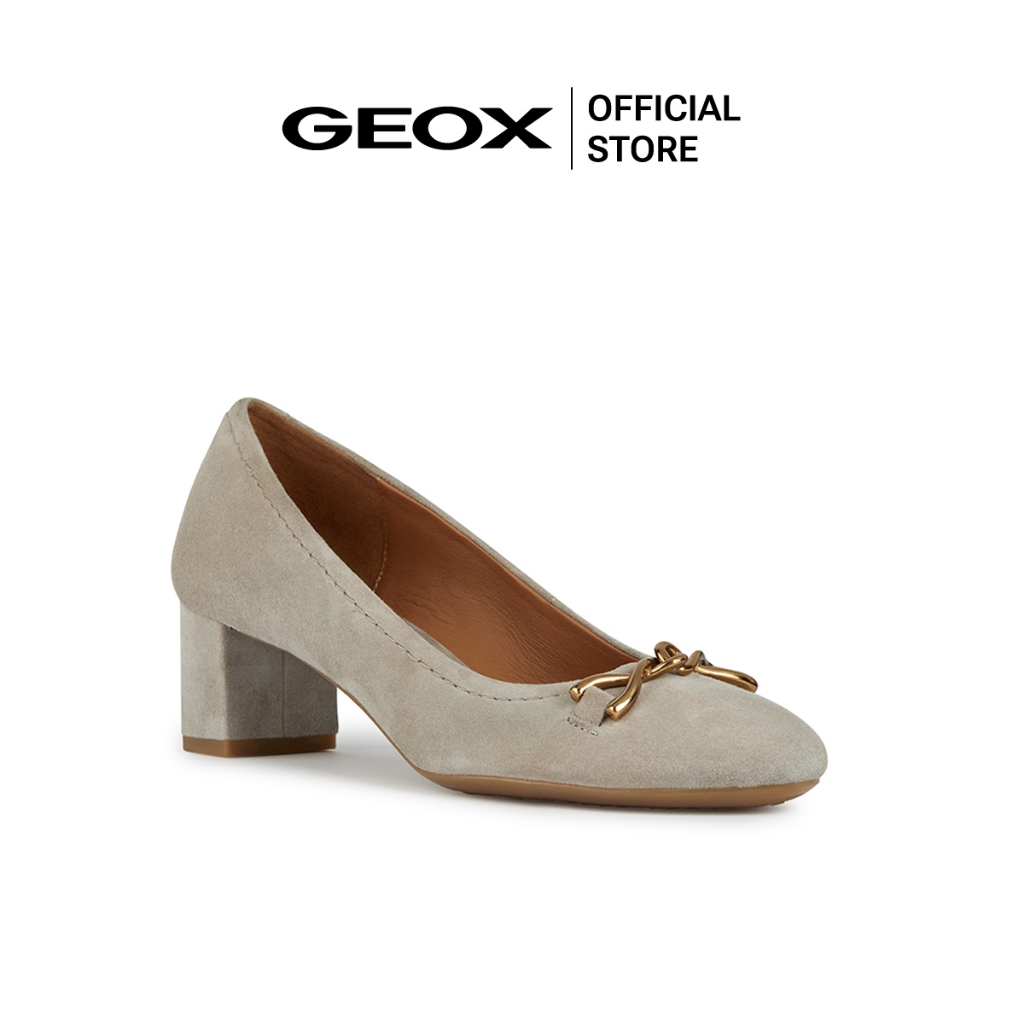 GEOX รองเท้าส้นสูงผู้หญิง รุ่น D PHEBY 50 A - GREY (D36QMAC5004F_H3GYXX)
