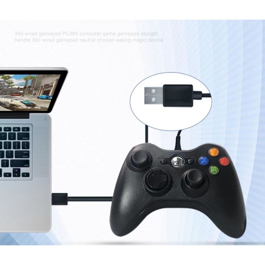 JOY XBOX 360 จอยเกมส์ PC จอย USB For PC XBOX 360 joystick