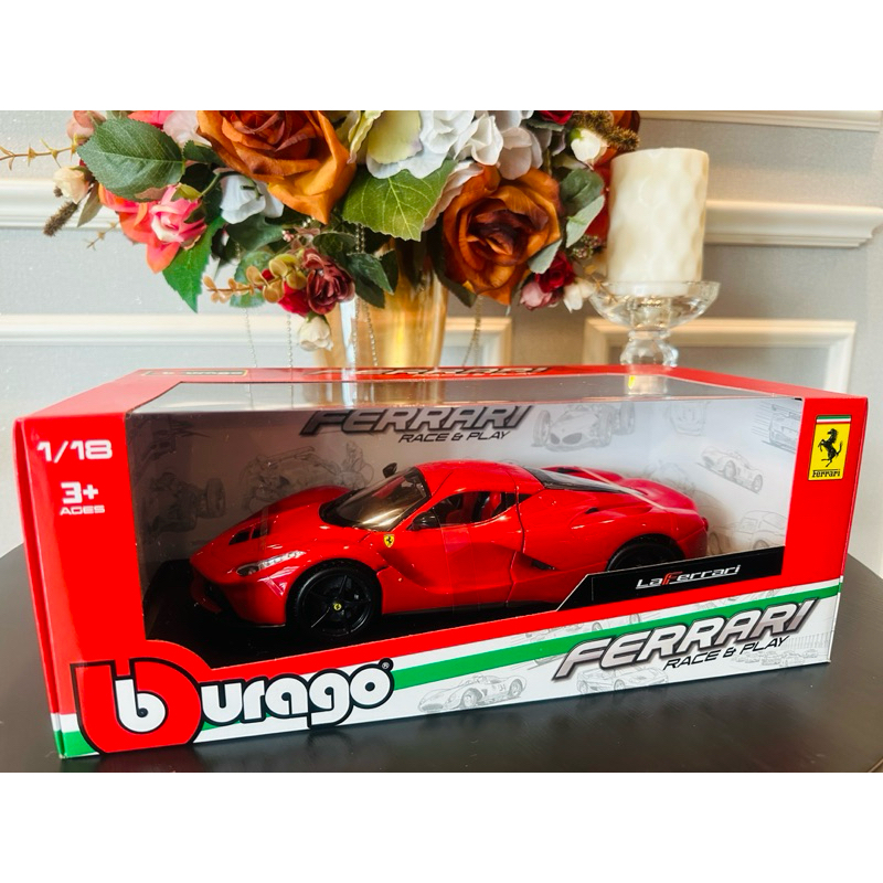 รถโมเดลเหล็ก Ferrari LaFerrari Scale 1/18 Bburago