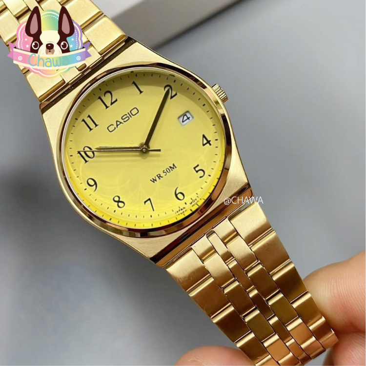 🎉จัดส่งจากไทย🚚 นาฬิกาข้อมือแฟชั่น หลากสีสัน  Casio Standard UNISEX รุ่น MTP-B145D  ฟรีกล่อง!!!