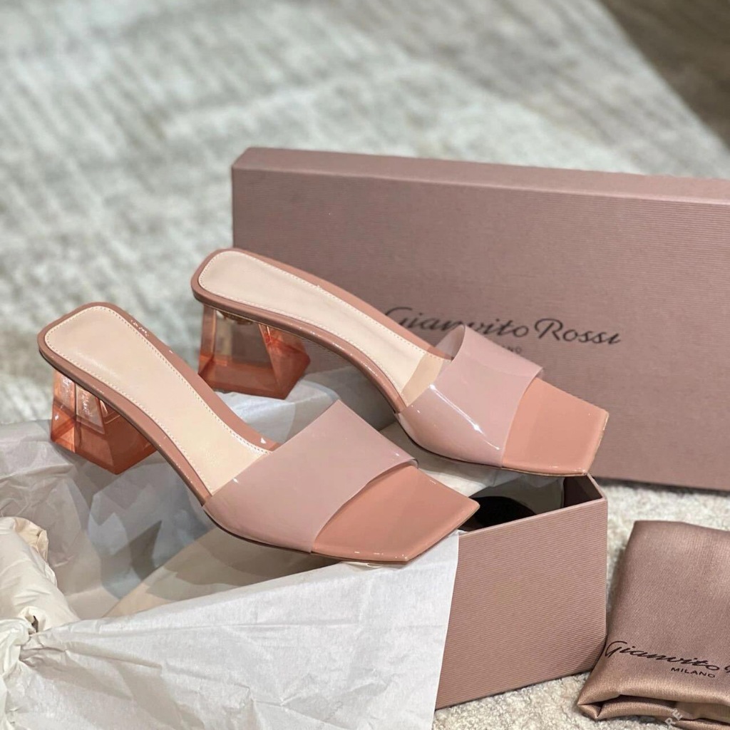 รองเท้าแตะส้นสูงผู้หญิง ลำลอง ทันสมัย ​​และสวมใส่สบาย