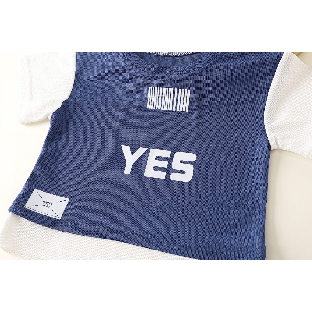 ชุดเด็กเล็ก เสื้อผ้าเด็กน่ารักมาก เสื้อยืดแขนสั้น+กางเกงขาสั้น เซท 2 ชิ้น size 80-130cm ชุดลูกชาย ชุดเซ็ทเด็ก ชุดเด็กชาย - รูปที่ 6