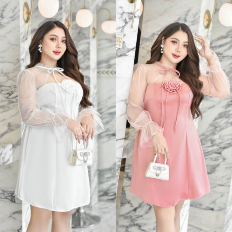 เดรสเพื่อนเจ้าสาวใส่งานแต่งใส่ออกงานสวยหรู