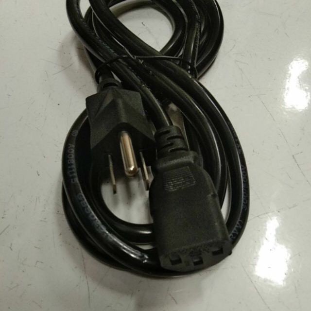 สาย AC Power 1mm เส้นใหญ่หนา ทนต่อความร้อน สำหรับ PC POWER SUPPLY สาย AC POWER สายไฟเครื่องคอมพิวเตอร์ ความยาว 1.8
