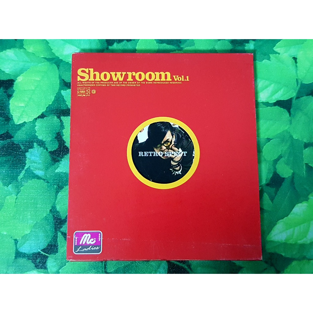 CD แผ่นเพลง Showroom Vol.1 (เพลง ตอบ Sweet mullet ,ไม่มีเธอ Retrospect) Day tripper/Saturday Seiko/S