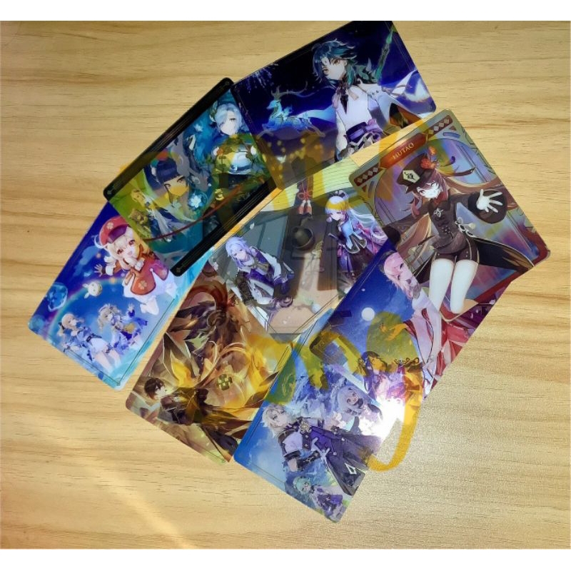 [[พร้อมส่ง/Official]] Genshin Impact Metal Card Vol.2 แจ้งใบที่รับในแชท