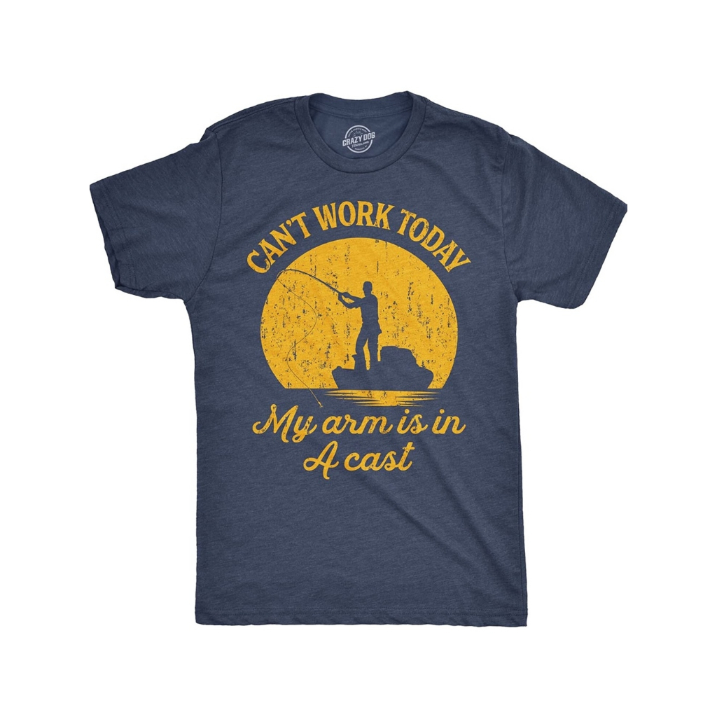 (จากประเทศไทย) เสื้อยืดแขนสั้น แฟชั่น ลำลอง ลายตกปลา ของขวัญวันหยุดสำหรับผู้ชาย ไซส์ S-5XL