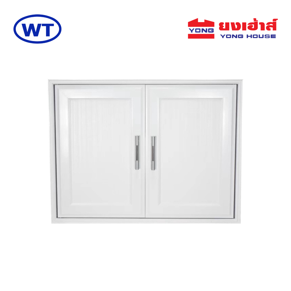 WT บานซิงค์คู่ สีขาว รุ่น CB ขนาด 87X66X10 ซม. บานซิงค์ บานคู่ (1 คำสั่งซื้อไม่เกิน 2 ชิ้น)